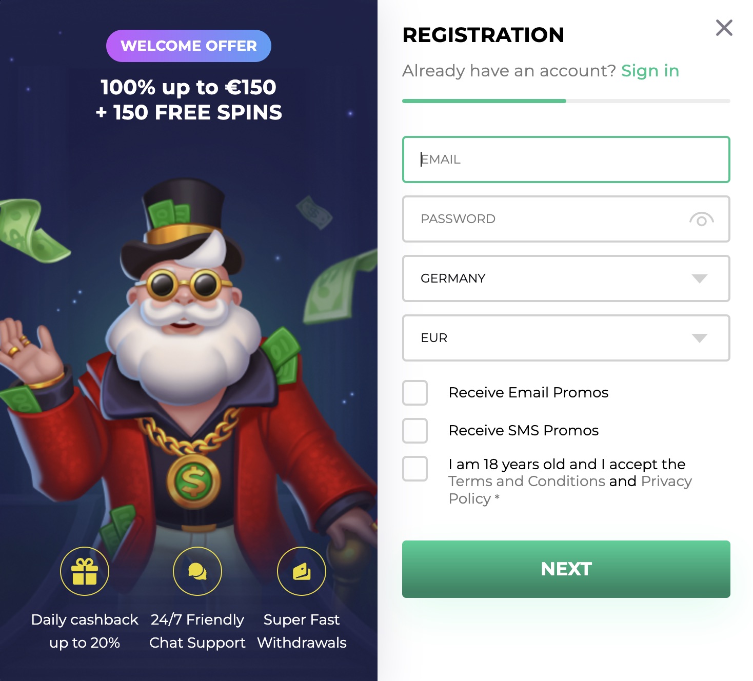 How to Register at PinoCasino